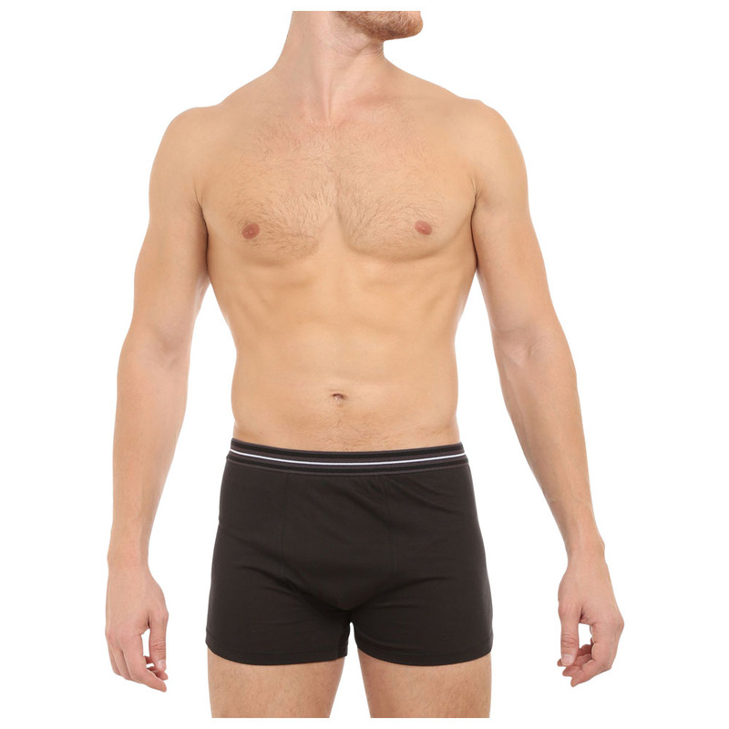 Umbro Mens Cotton Boxers (3 Pack - All Black) | Sportpursuit.com