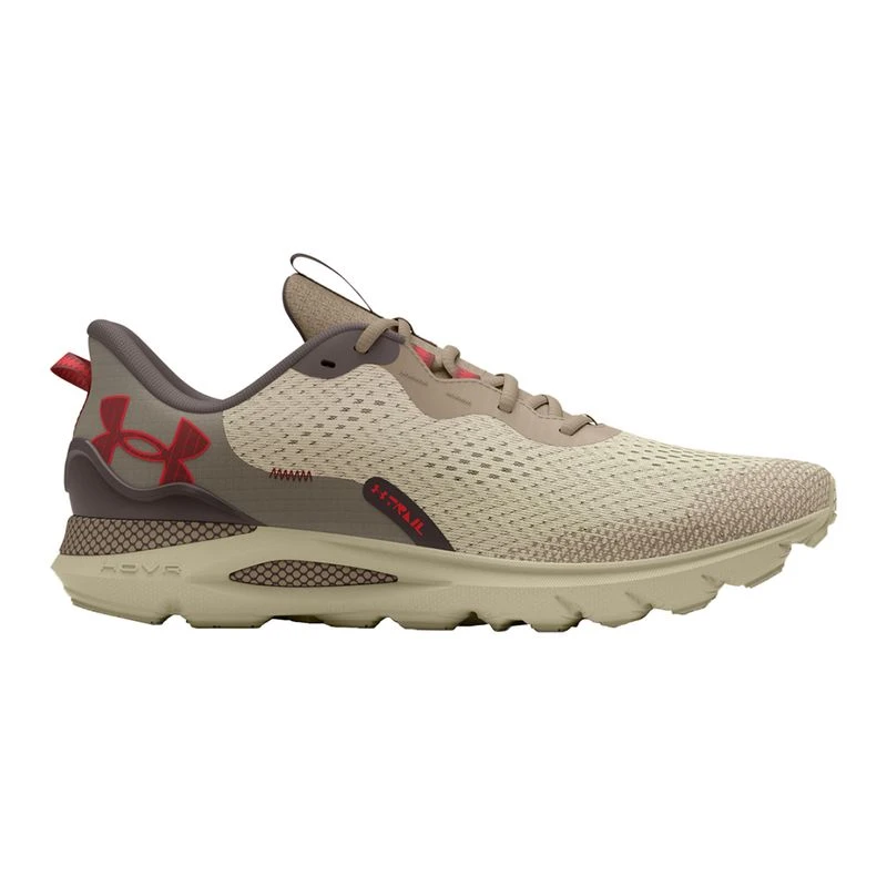 Under Armour Mens Sonic Trail Running Shoes White Sportpursuit