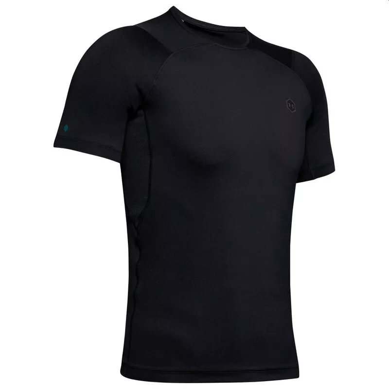 Under Armour Heatgear Armour Short Sleeve Compression Shirt Black