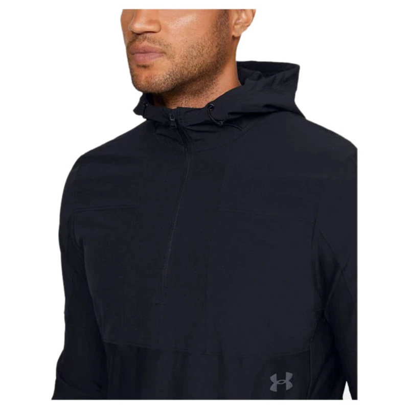 Under Armour Mens Vanish Hybrid Long Sleeve Top Black Sportpursuit