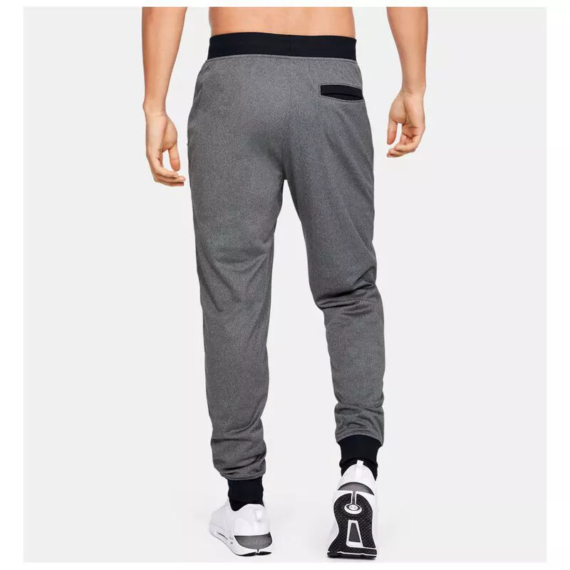 Under Armour Mens Sportstyle Trousers (Grey/Black) | Sportpursuit.com