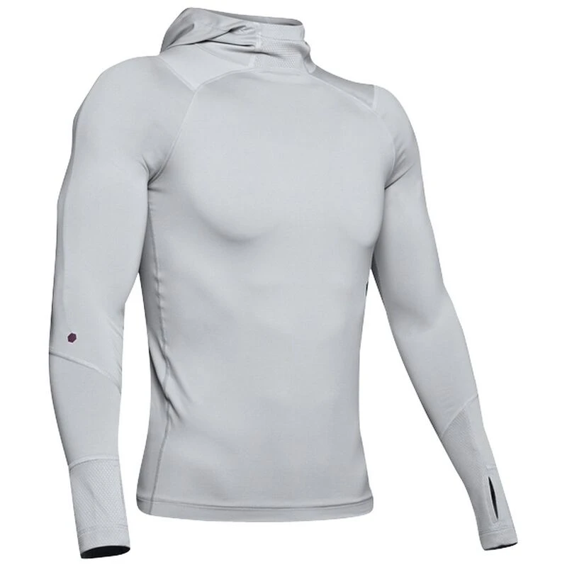 Long-Sleeve Compression Hoodie // Black (S) - Lights Out - Touch