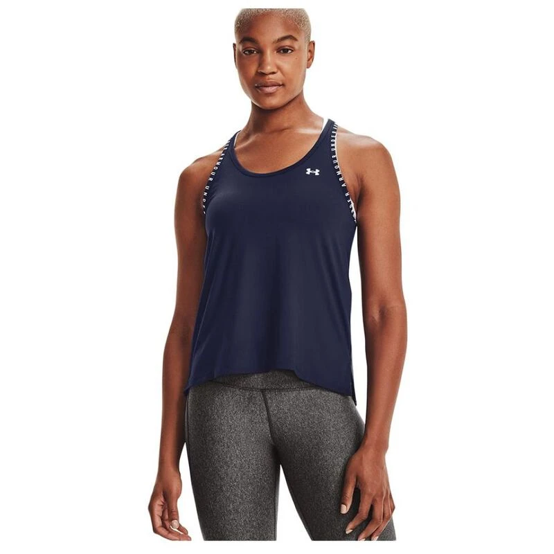 Under Armour Debardeur Knockout Femme Bleu privatesportshop