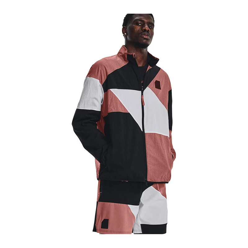 Men's under armour woven jacket deals