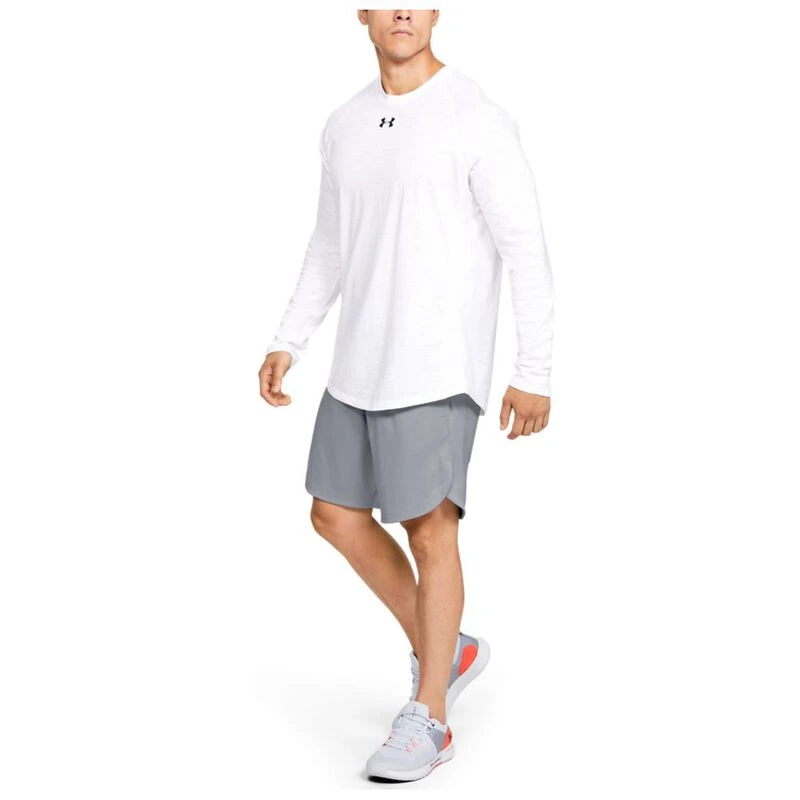 Under Armour Mens Knit Training Shorts (Gray)