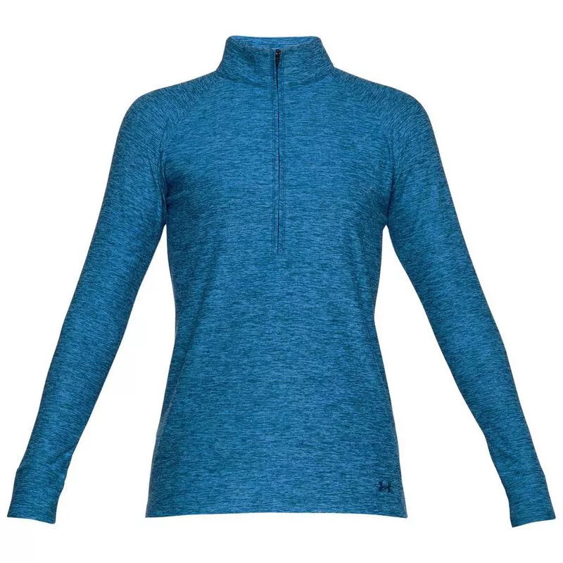 Under Armour Womens Zinger 1/4 Zip Pullover (Moroccan Blue) Sportpur