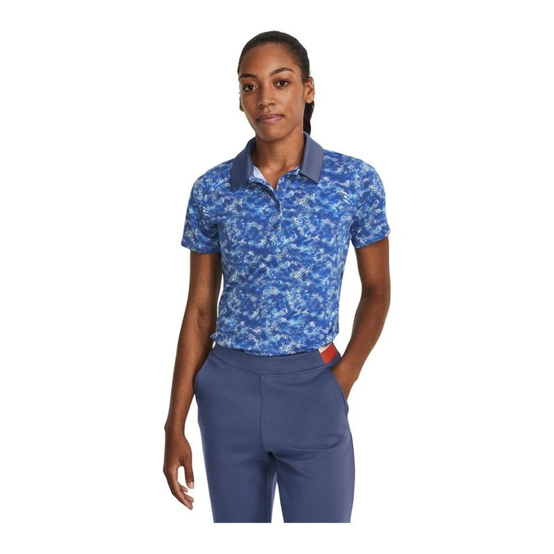 Under armour polo blue cheap