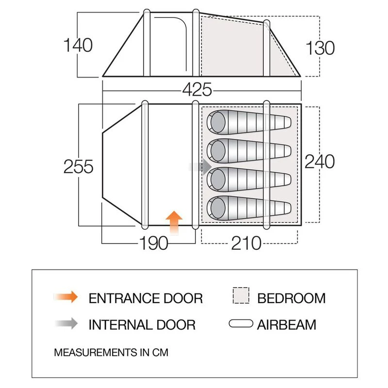 Vango skye air 400 outlet