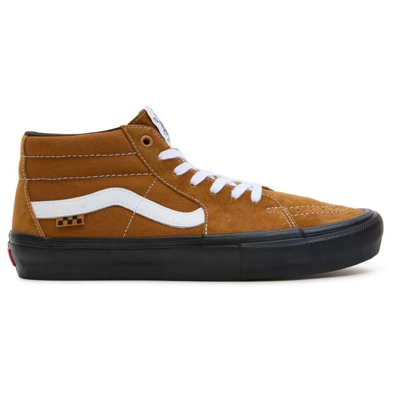 Vans Skate Grosso Mid Shoes Medium Brown Sportpursuit