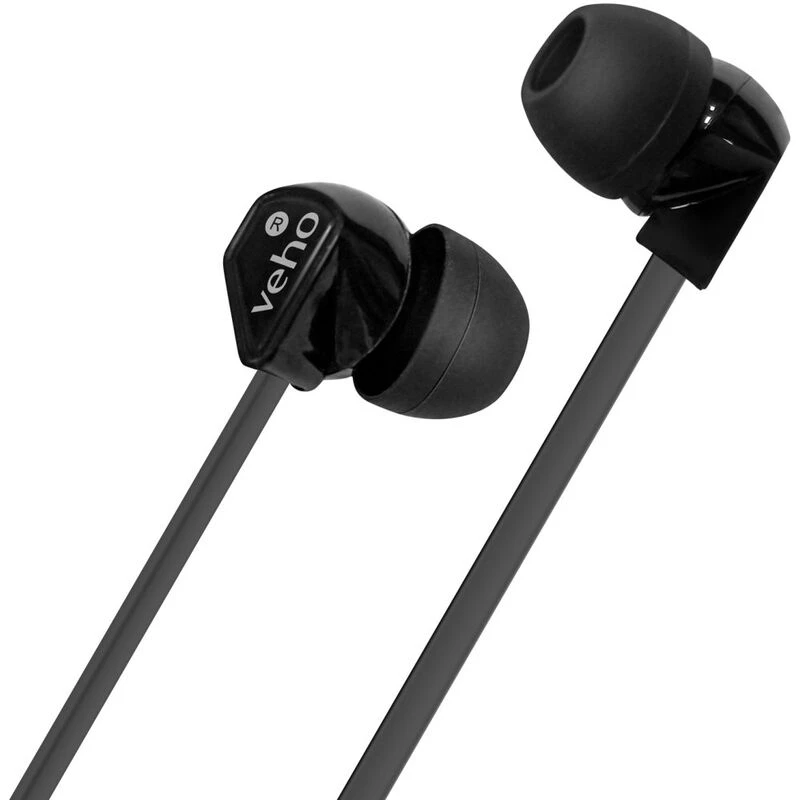 Veho stereo 2025 noise isolating earbuds