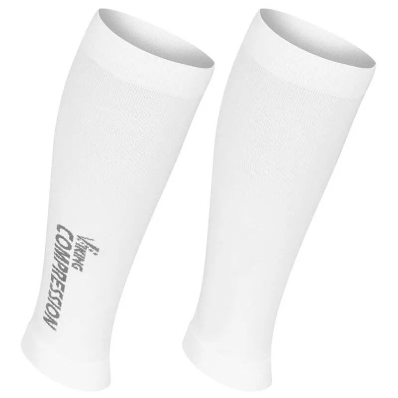 Viking Sport Compression Calf Sleeves (White)