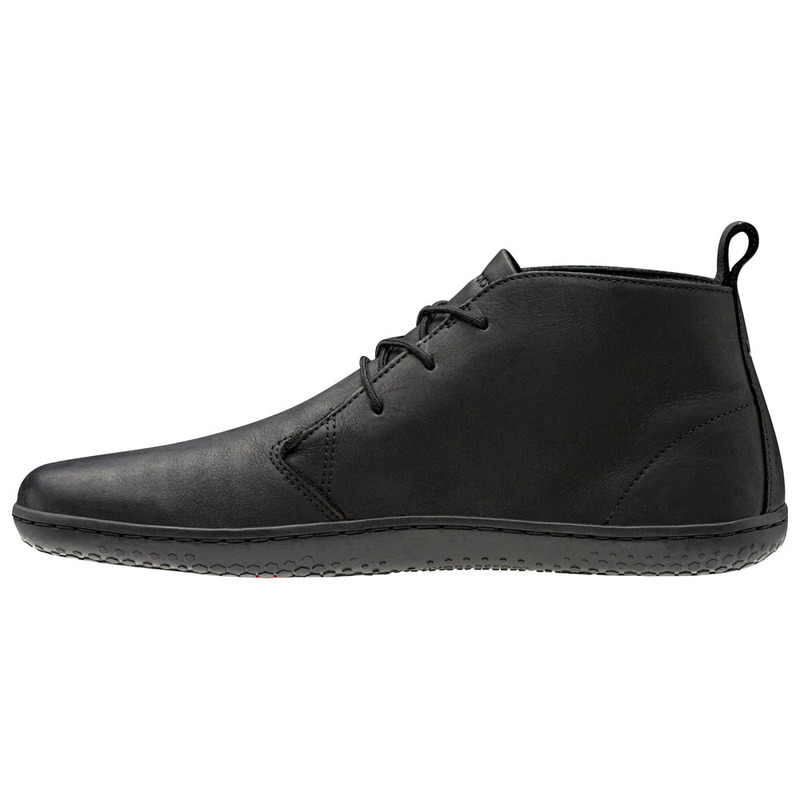 vivobarefoot borough m leather black