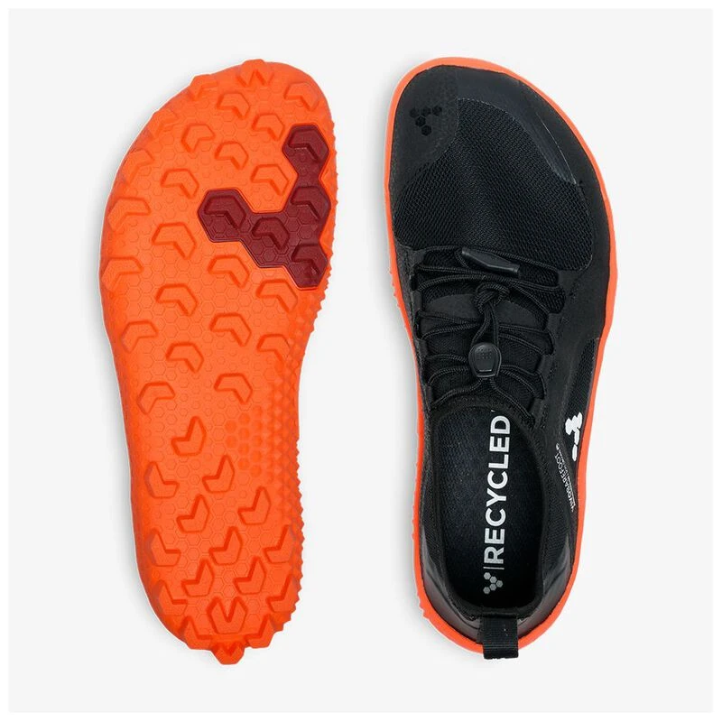 Vivobarefoot Womens Primus Trail III SG Shoes Obsidian Sportpursui