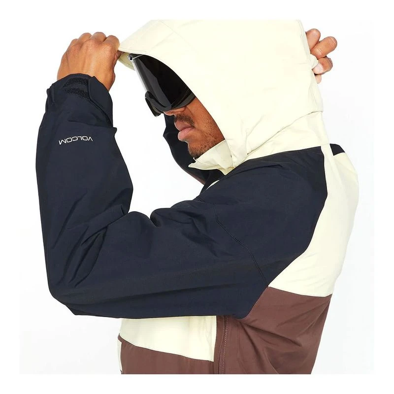 Volcom Mens Melo GTX Jacket Khaki Sportpursuit