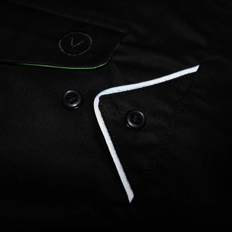 Vulpine Mens Harrington Rain Jacket Charcoal Sportpursuit