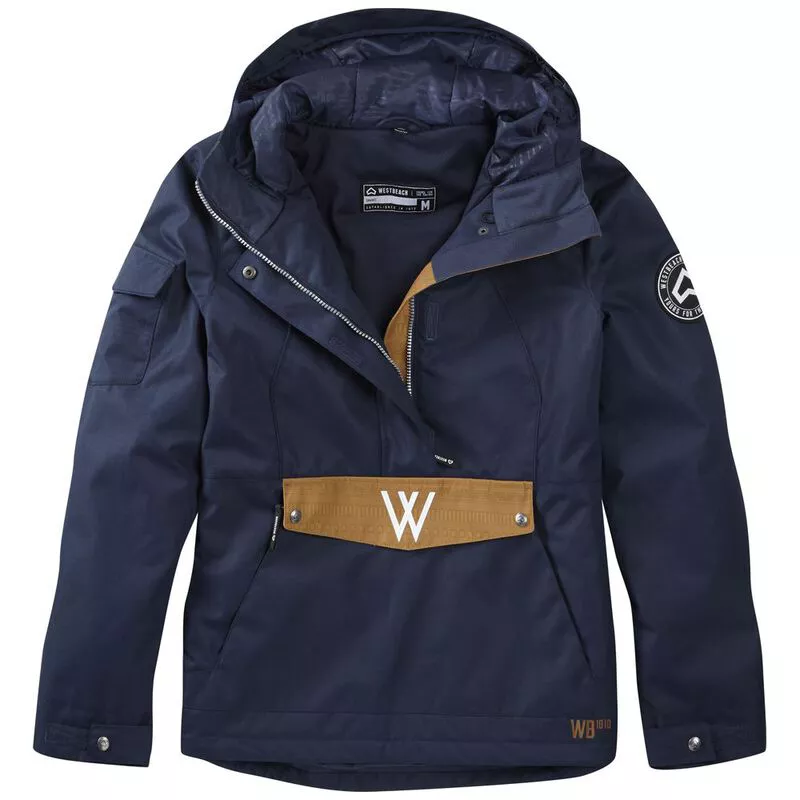 Westbeach Womens Melody Overhead Jacket Ultramarine Sportpursuit.c