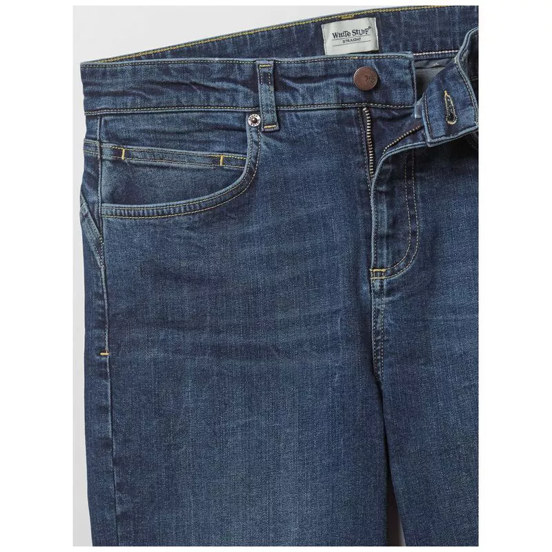 White Stuff Womens Cedar Straight Jeans Vintage Blue Sportpursuit