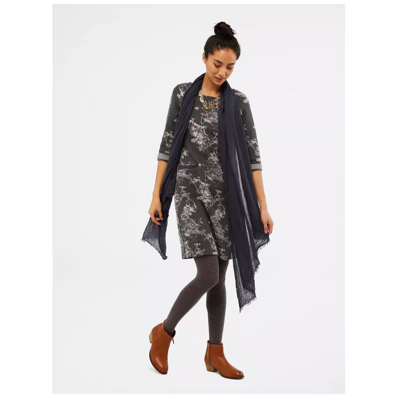 White Stuff Womens Willow Jacquard Dress Rock Grey Sportpursuit