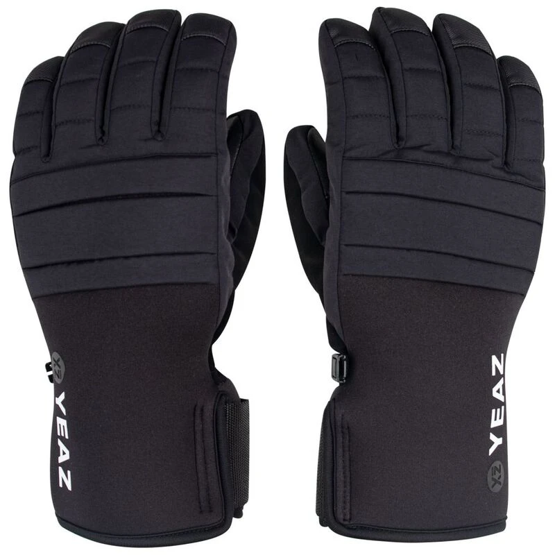 Yeaz Ridin Ski Gloves (Bullet/Black) | Sportpursuit.com