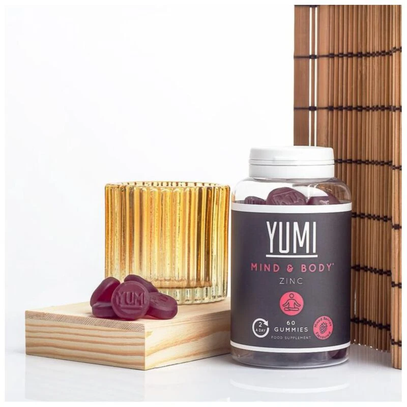 Yumi Nutrition Mind & Body Zinc Gummies (60 Pack)