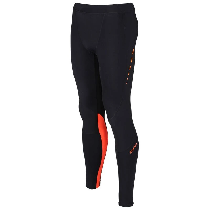 Zone3 Mens RX3 Medical Grade Compression Tights (Black/Orange) Sport