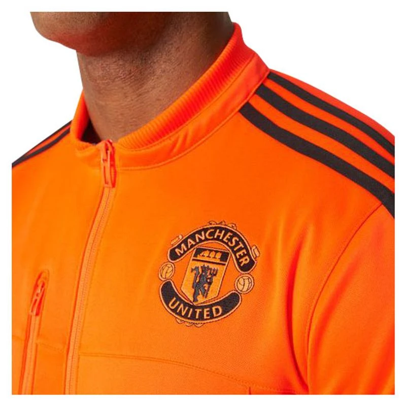 Man united orange hotsell jacket
