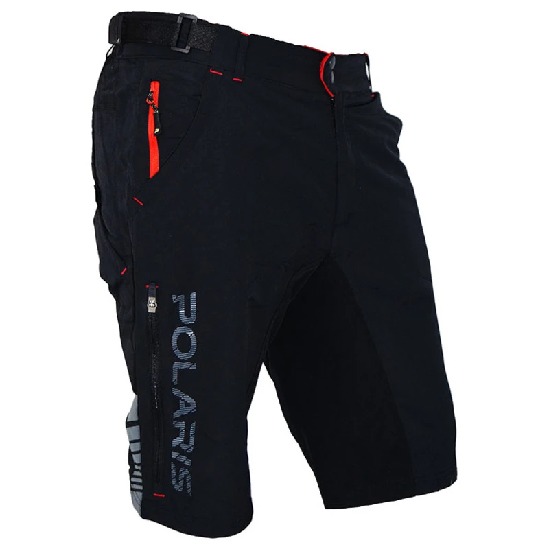 Mens AM Descent Shorts (Red/Black)