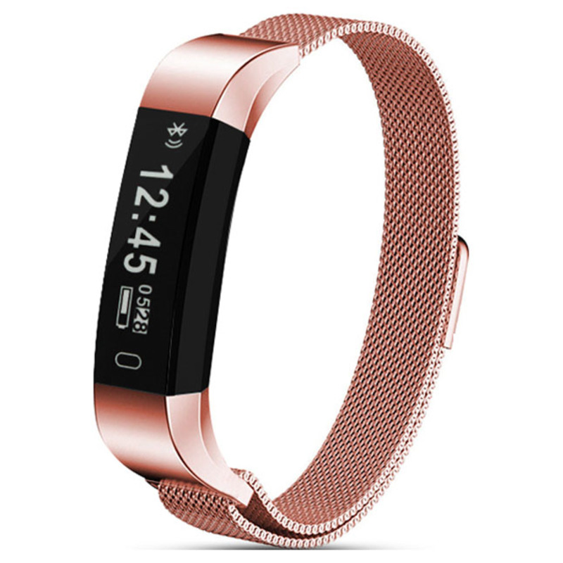 Aquarius Aq115 Milanese Hrm Fitness Tracker Rose Gold