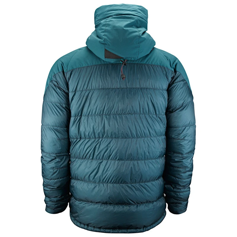 Klattermusen Mens Atle 2.0 Down Jacket Mountain Logo Deep Sea S