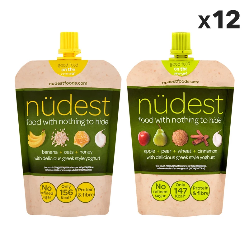 Energy Pouches (12 x 160g Choice of Flavours)