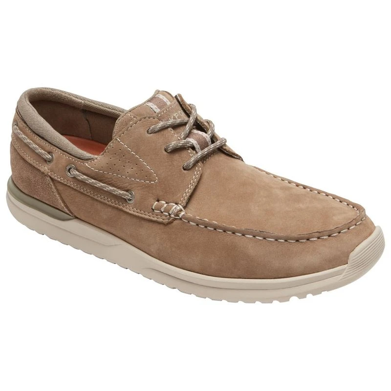 Rockport Mens Langdon Ox Shoes Taupe Sportpursuit