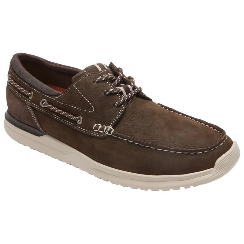 Rockport Mens Langdon Ox Shoes Dark Brown Sportpursuit