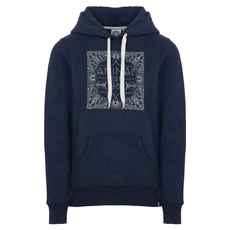 Animal Womens Sketched Hoodie Dark Navy Marl Sportpursuit