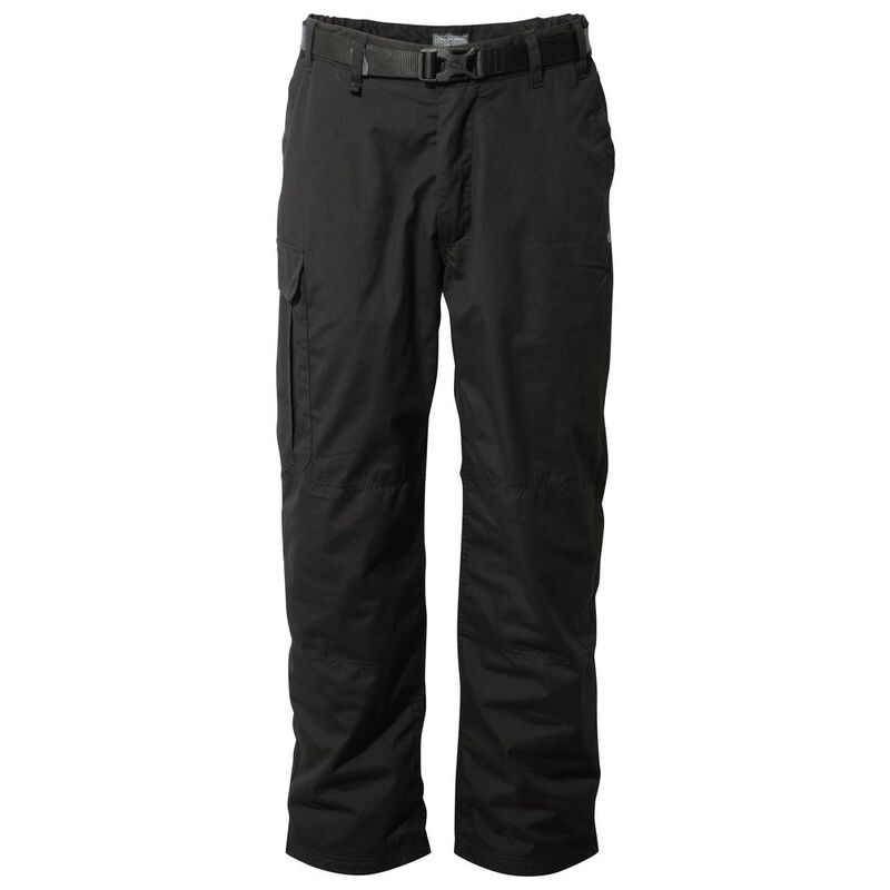 Craghoppers Mens Kiwi Winter Lined Trousers Black Sportpursuit Com
