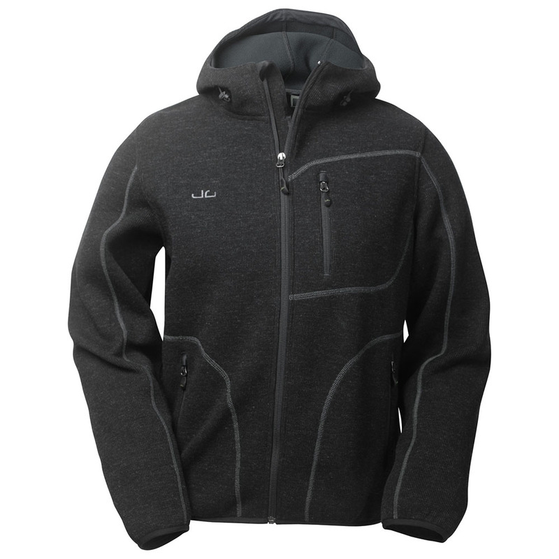 Jeff Green Mens Cork Fleece Jacket (Black)