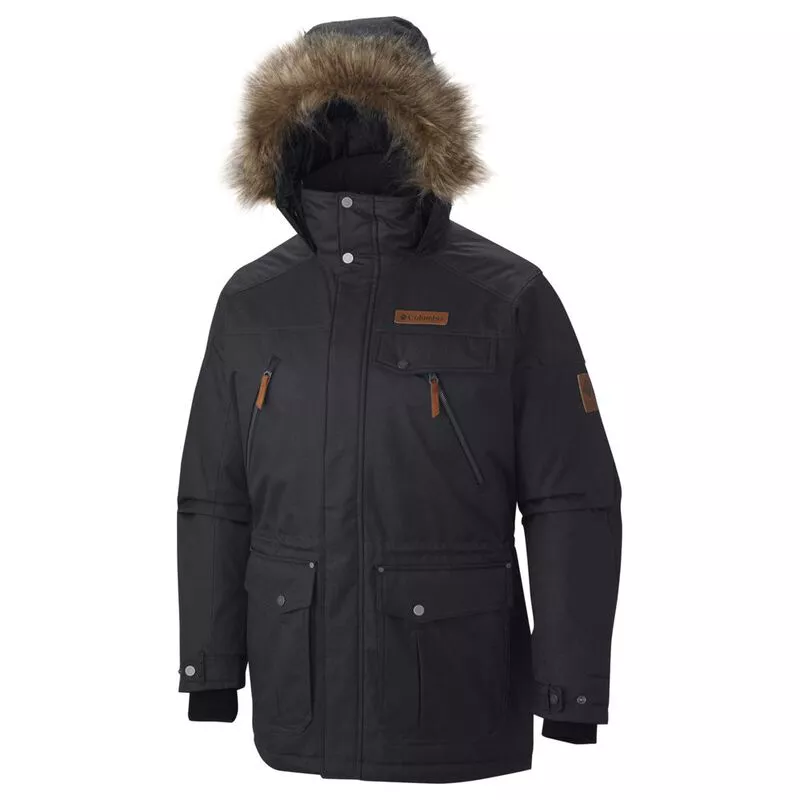 Columbia Mens Barlow Pass 550 TurboDown Jacket (Black ...