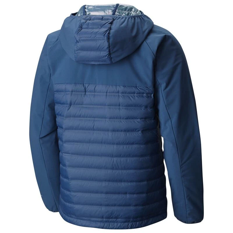 Columbia Mens Dutch Hollow Hybrid Jacket Night Tide Steel Sportpur