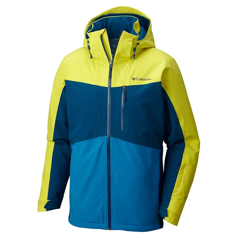 Mens Wild Card Jacket (Acid Yellow Columbia Wild Card buy and offers on