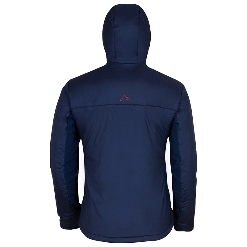 Fjern Mens Breen Insulated Jacket Navy Rust Sportpursuit