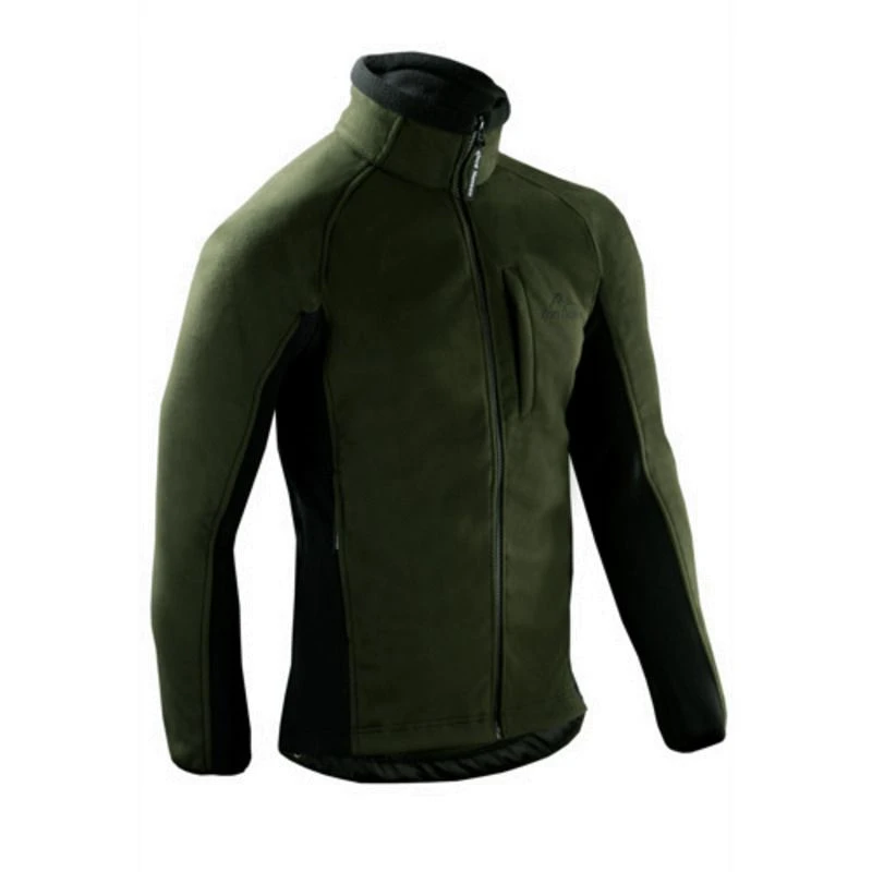 Fjord Nansen Mens Vidar Fleece Jacket Olive Black Sportpursuit