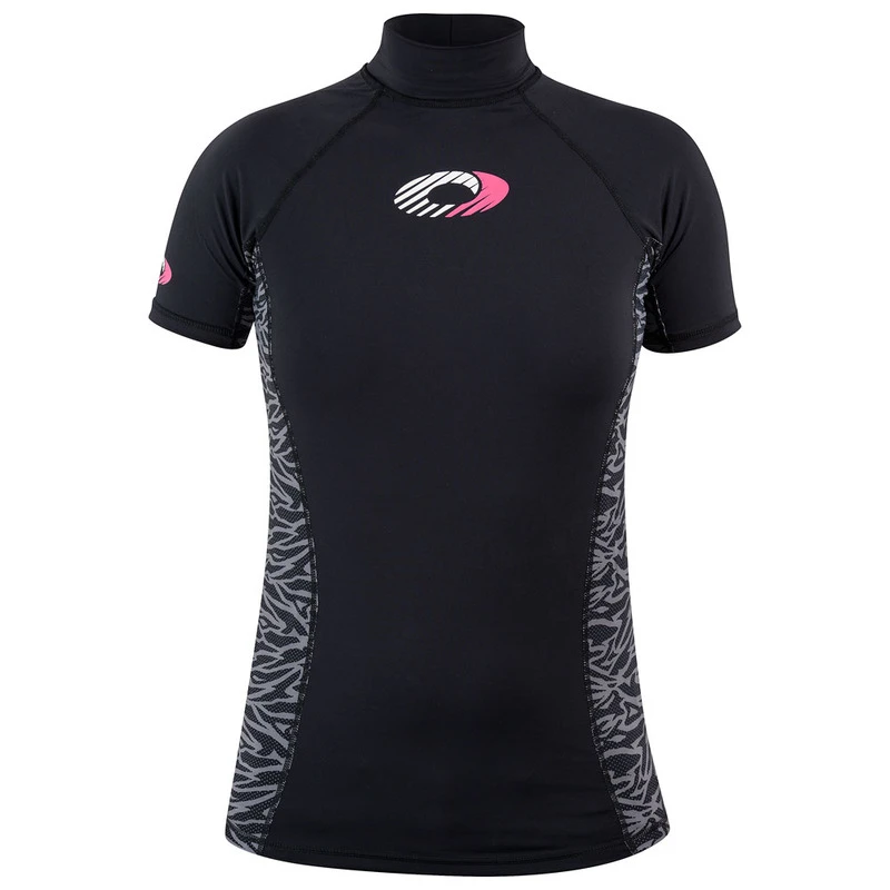 Osprey Surf Womens Rash Vest (Black)