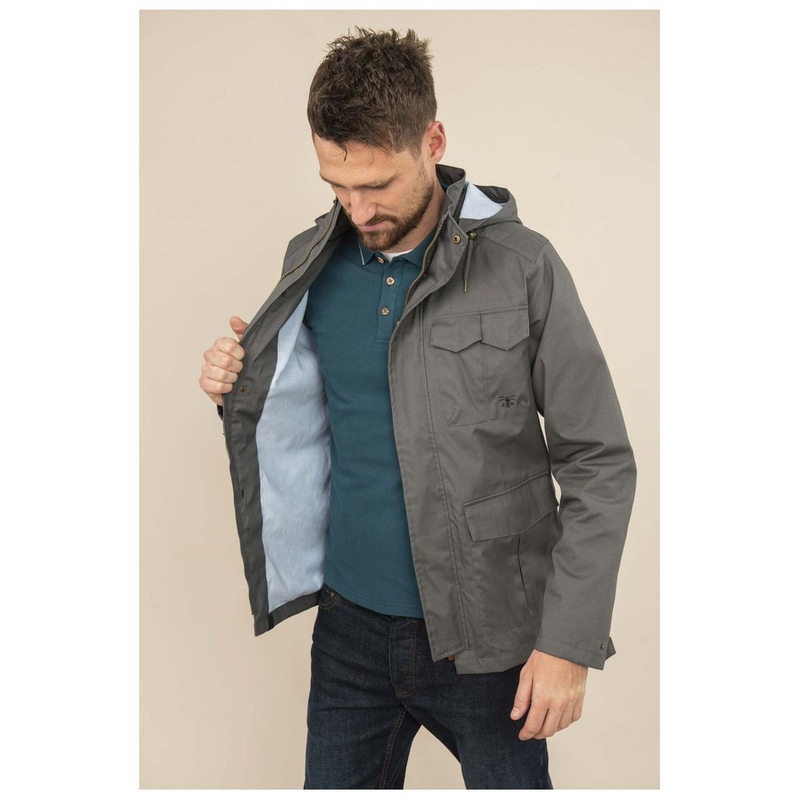 Lighthouse Mens Grayson Jacket Charcoal Sportpursuit