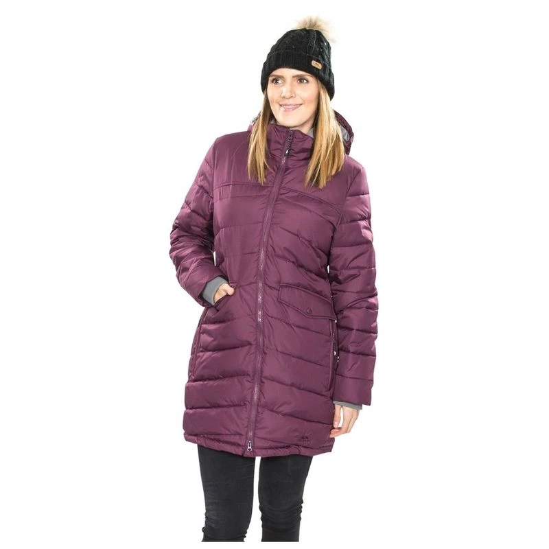 Trespass Womens Homely Padded Jacket Blackberry Sportpursuit