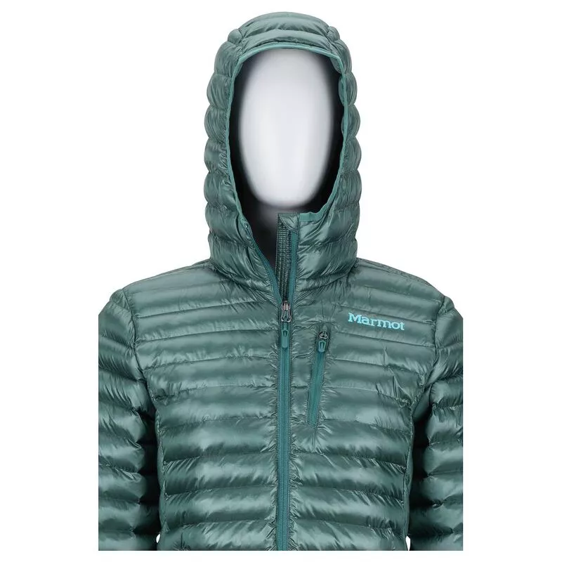 Marmot Womens Avant Featherless Hooded Jacket Mallard Green Sportp