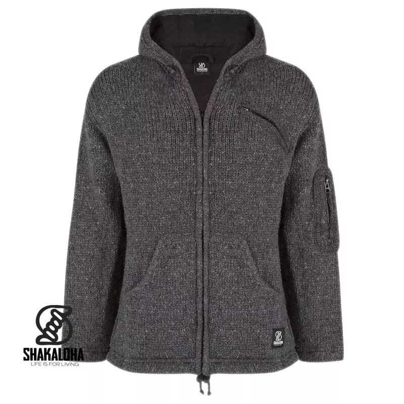 Shakaloha Mens New Chitwan Jacket Antracite Sportpursuit