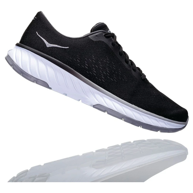 Hoka One One Mens Cavu 2 Shoes Black White Sportpursuit