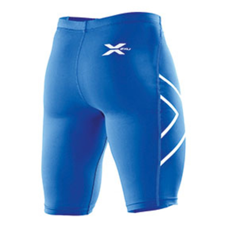 2XU Mens Compression Shorts (Royal Blue/Royal Blue)