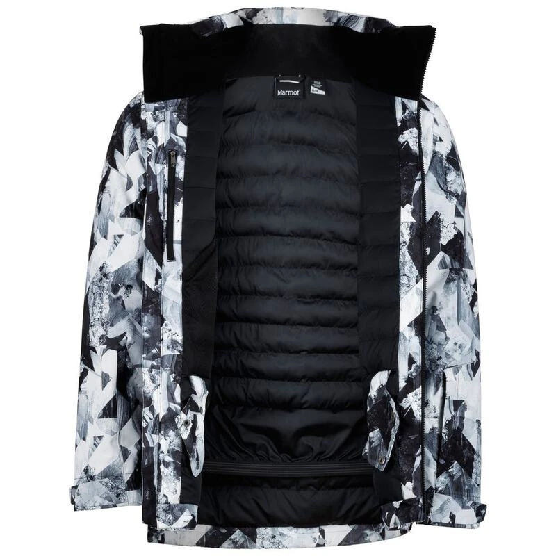 Marmot Mens Corkscrew Featherless Ski Jacket Black Glacier Sportpu