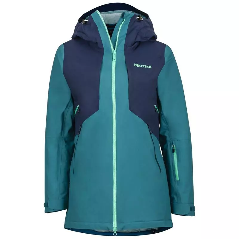 Marmot Womens Powderline Jacket Late Night Arctic Navy Sportpursui