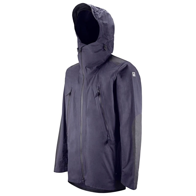 Klattermusen Mens Midgard Shell Jacket Classic Logo Storm Blue S